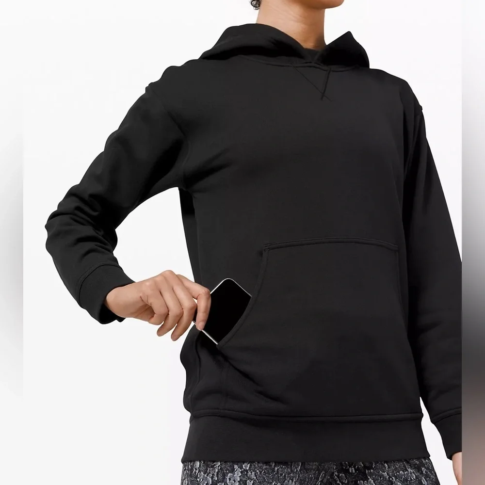NWT Lululemon All Yours Hoodie *Terry- Black/ Size 2